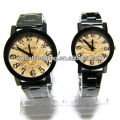 Reloj de moda con banda de acero inoxidable para pareja JW-30